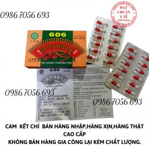 606 Jianbu tong mai dan, kiện bộ thông mạch đơn 606 Malaysia _ thuốc diều trị xương khớp