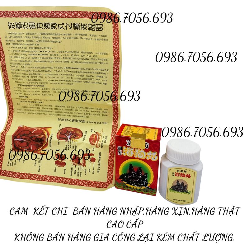 King dou fong seadog pill, hải cẩu hoàn 3 con HongKong _ thuốc chữa yếu sinh lý